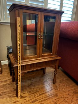 Antique 1920’s Oak Radio Cabinet