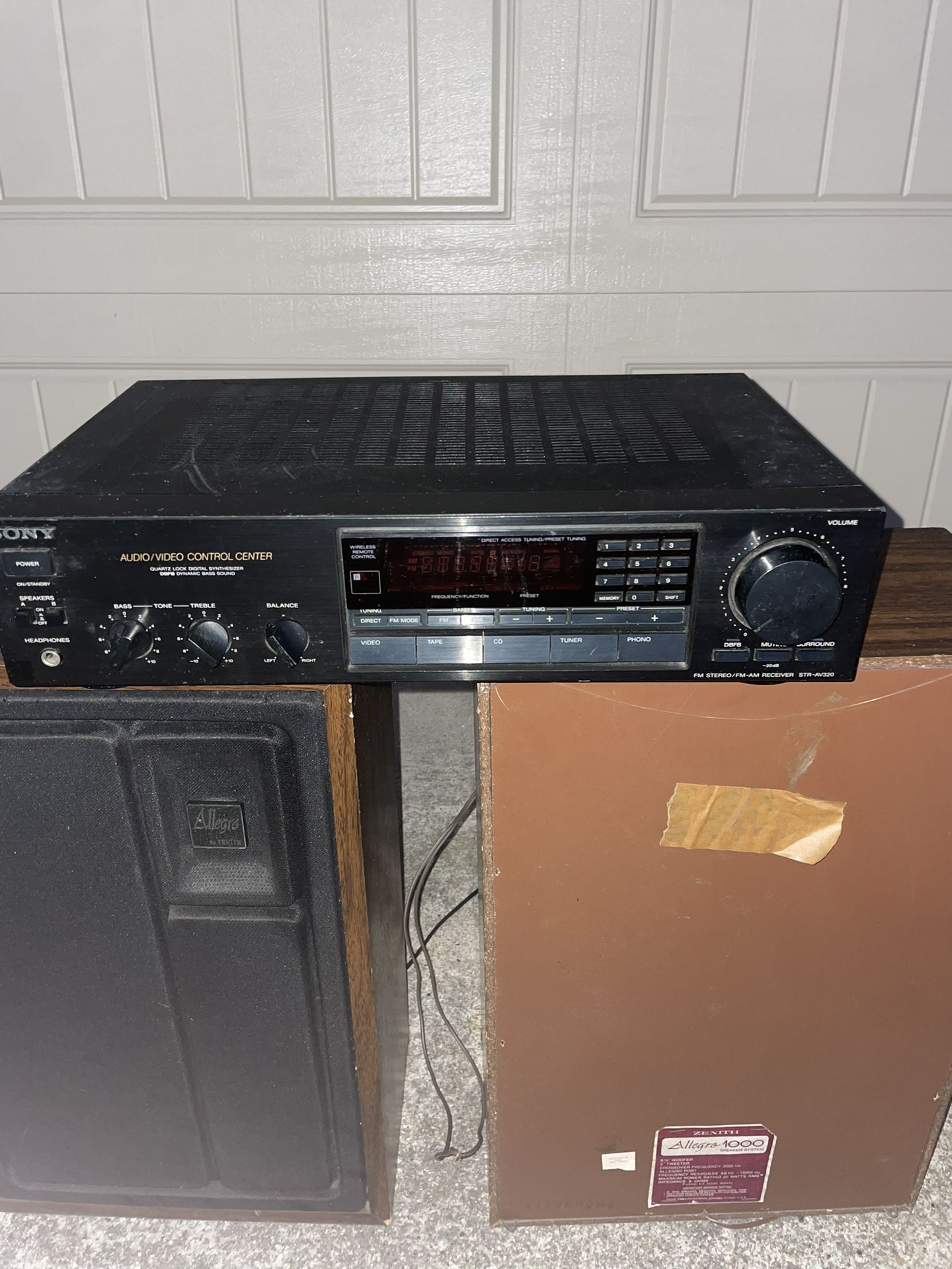 Vintage Sony Stereo System