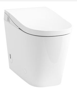 Kohler Fora One-piece Elongated Smart Toilet, Dual-flush
