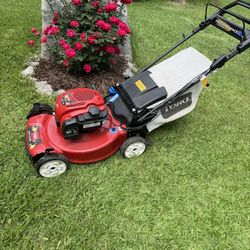 Toro Self Propelled Mower with Electric Start