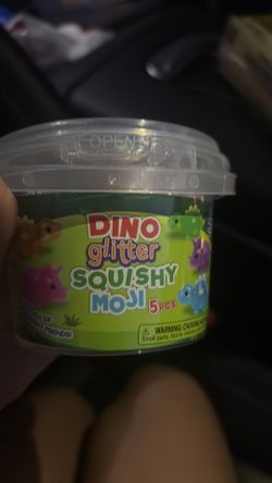 Dino squishy sugar texture