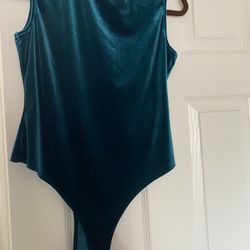 Women’s Velvet Bodysuit