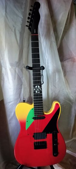 Brand new electric guitar
