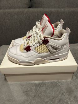 Jordan 4 metallic red