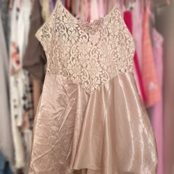 Satin Slip Dress / Nightgown 