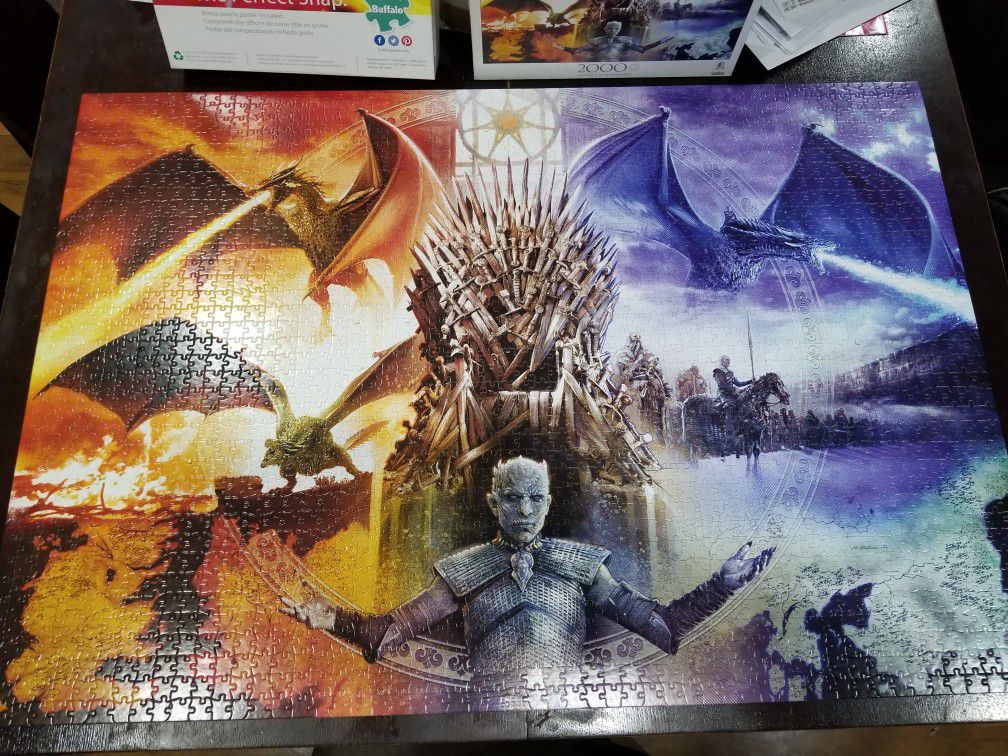 2000 piece Game of thrones Puzzle