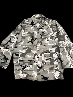 Balenciaga Camo Jacket. Oversized