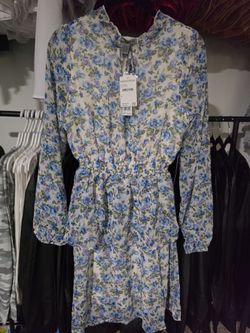 Vestido Floral para Mujer LOVE X DESIGN Nuevo con Etiquetas