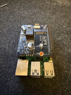 Raspberry Pi 5 16GB + S2Pi M.2 PoE Hat
