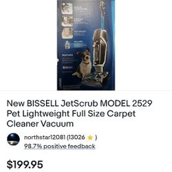 Lightly Used Bissell Jet scrub With Clean Out Dock