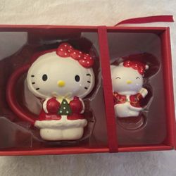Hello Kitty Mug Ceramic Set 