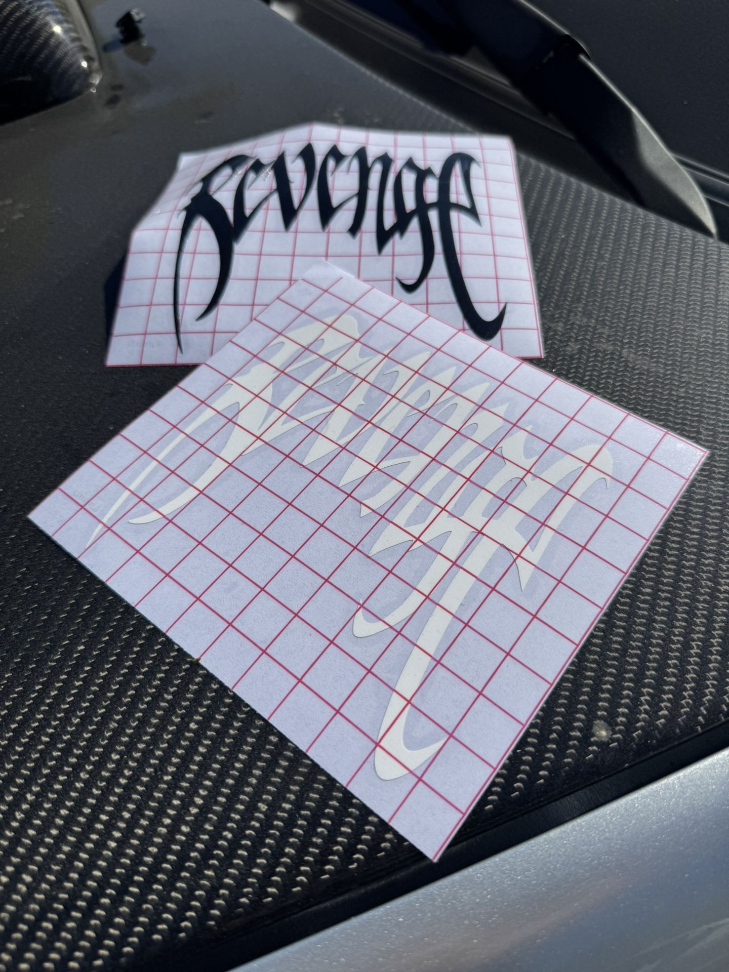 Revenge Decals/Stickers