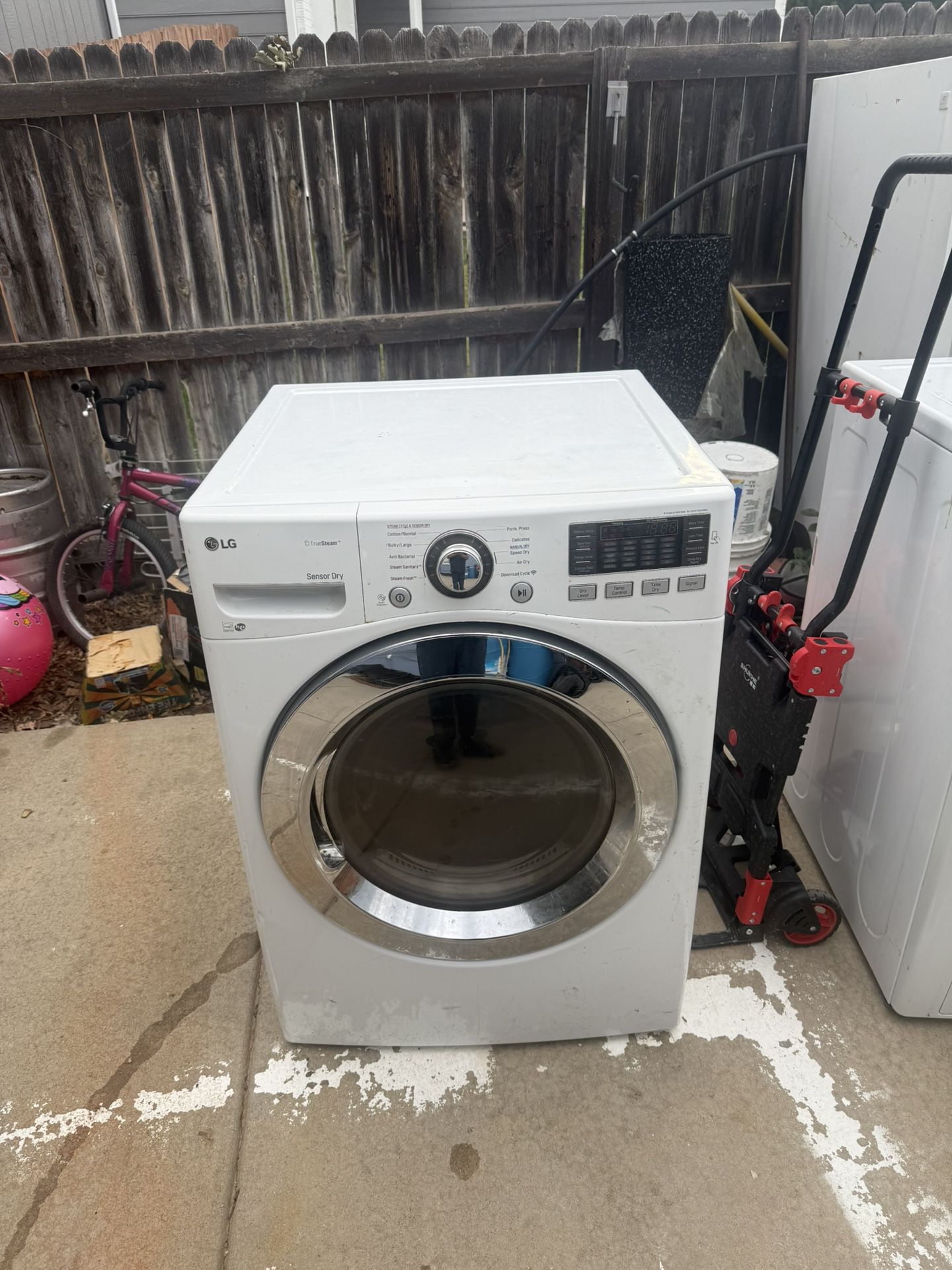 Washer And Electric Dryer
