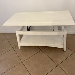 Lift top coffee table 