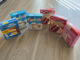 Cake Mix Bundle – 6 Boxes Assorted Flavors
