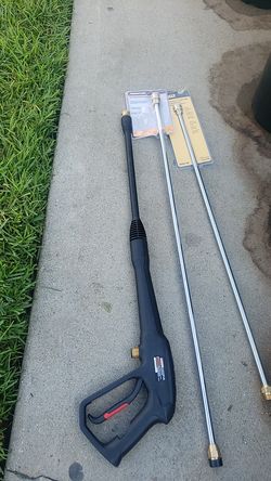 Gun and wands