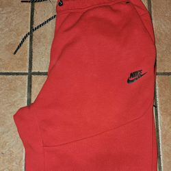 Men's Red Nike Sweats