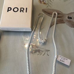 STERLING SILVER NECKLACE  .925