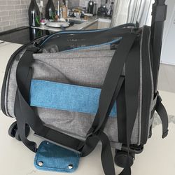 Small Dog Carrier Lightweight With Wheel For Dog Up To 8lbs