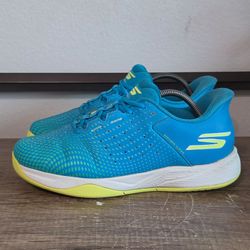 Skechers Slip-Ins Relaxed Fit Viper Court Reload Men's Pickleball Shoes Size 9.5