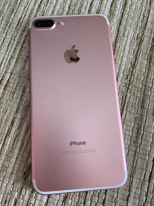 Rose gold iphone 7 Plus unlocked. t- mobile - metro Pcs - cricket - straighttalk - family mobile