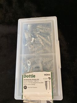 Dottie 8 walldrill anchor kit(D)