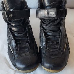 Shift Racing Fuel Mens Motorcycle Riding Shoes Low Boots Black Size 8