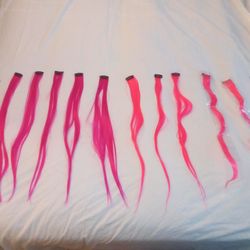 HAIR COLOR EXTENTIONS STRANDS
