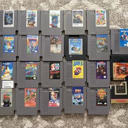 Nintendo Nes Games 20 Each