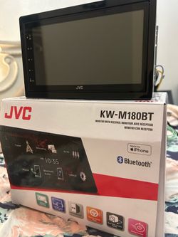 JVC Touch Screen Bluetooth radio