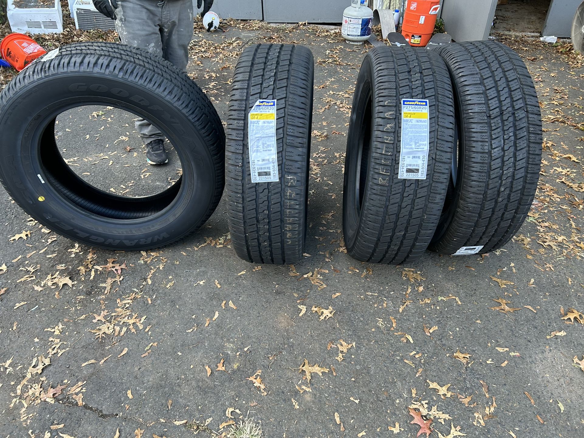 Goodyear Wrangler Tires 275/60R18