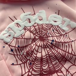 Pink Spider Hoodie