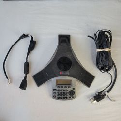 Polycom SoundStation IP5000 2201-30900-001 IP Conference Phone w/ Cables