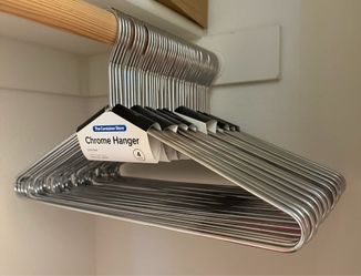 The Container Store Chrome Hangers