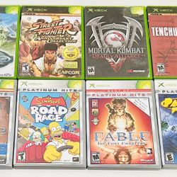 Microsoft Xbox Original Game Bundle W/Halo, Street Fighter, Mortal Kombat & More: Tested! 