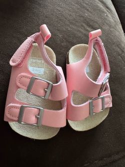 Carter's Baby Girl Pink Sandals 3-6M