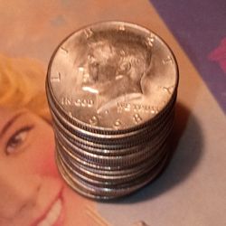 40% Silver Half Dollars $13.50 Each!