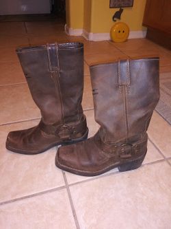 Women's Harley-Davidson Brown Leather Boots