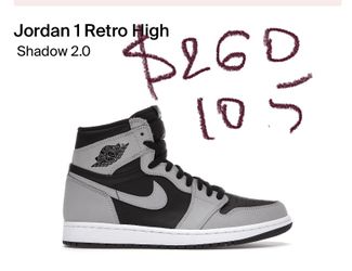 JORDAN Retro Shadow 2 Size 10.5