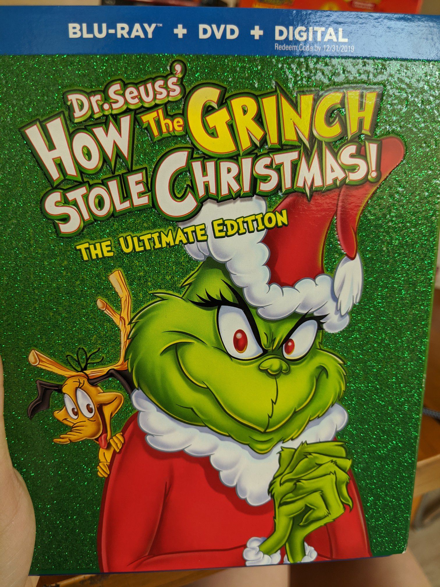 How the Grinch Stole Christmas bluray SEALED