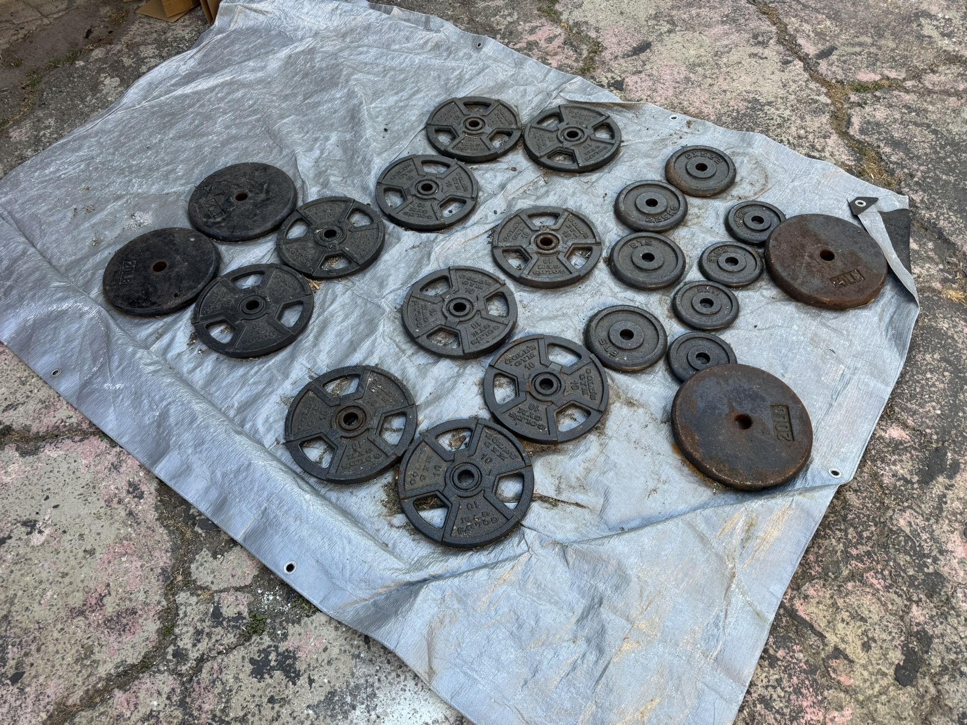Free standard weight plates