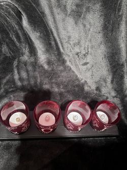 Love battery operated Votive Candle Decor