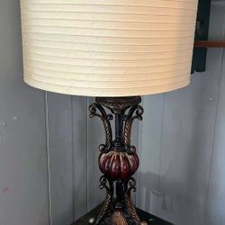 Lamp with shade