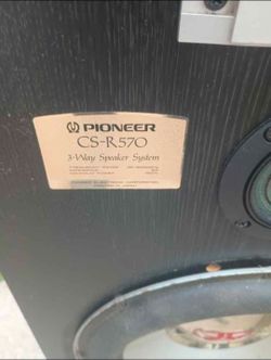 Speakers KLH,PIONEER,Good Condition $30 Each Good Condition,There are 4 speakers, but they aren't pairs.