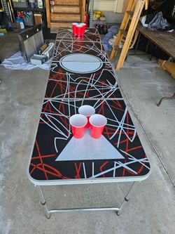 Red Cup Pong Table
