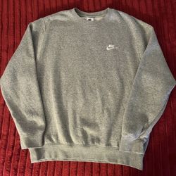 Grey Nike Crew Neck