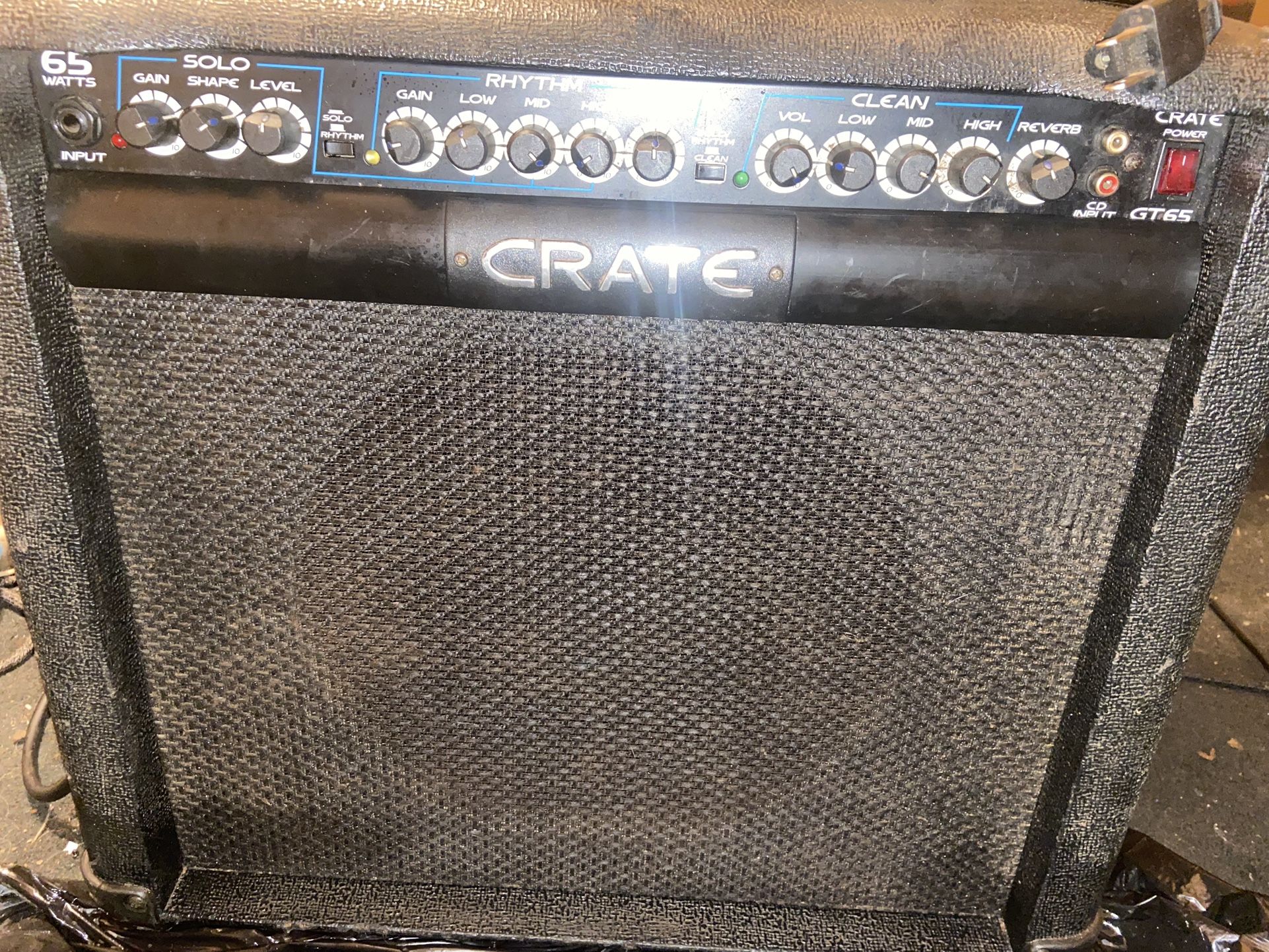 Crate GT65 Amplifier With Foot Switch!,All Products : American Fashion Style Bags On Sale