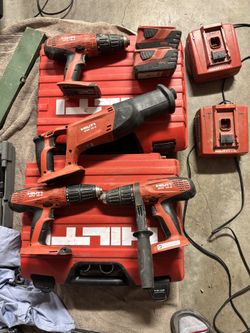 Hilti 18V CPC 4-Tool Combo Kit