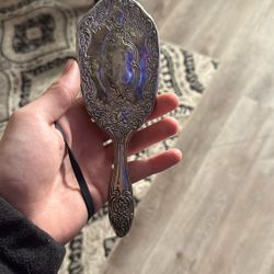 Silver Vintage Classic Brush 