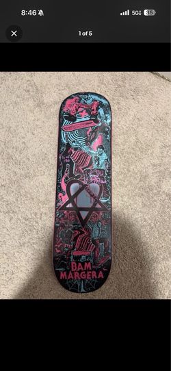 Bam Margera Limited Edition Signed Skateboard